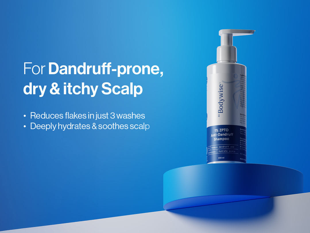 1% ZPTO Anti-Dandruff Shampoo (200ml)
