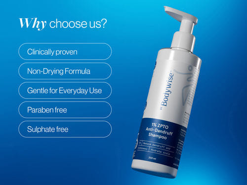1% ZPTO Anti-Dandruff Shampoo (200ml)