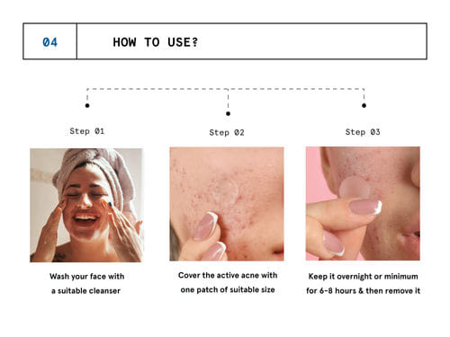 Hydrocolloid Acne Pimple Patch