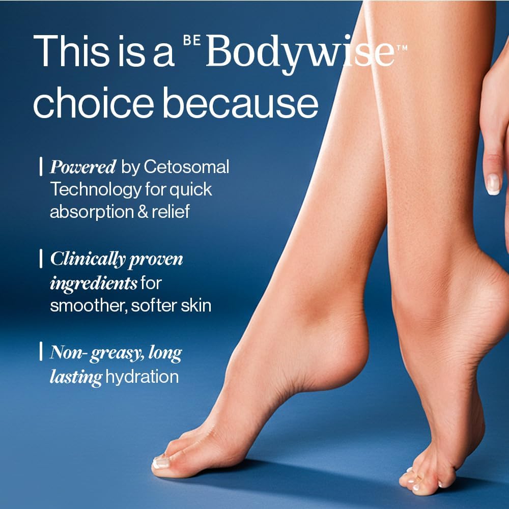 Be Bodywise 20% Urea Foot Cream Roll On 50ml | For Dry & Cracked Heels | With 2% Lactic Acid, Olive Oil & Vitamin E | Helps Repair and Moisturise Cracked Heels
