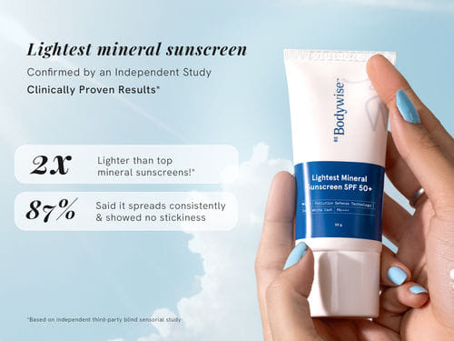 Lightest Mineral Sunscreen SPF 50+