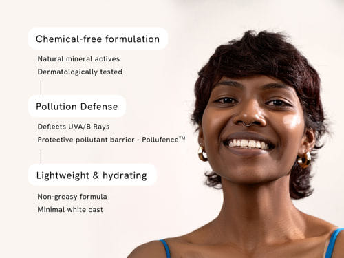 Lightest Mineral Sunscreen SPF 50+